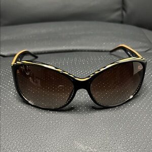 Just Cavalli Stylish Black and Gold Sunglasses